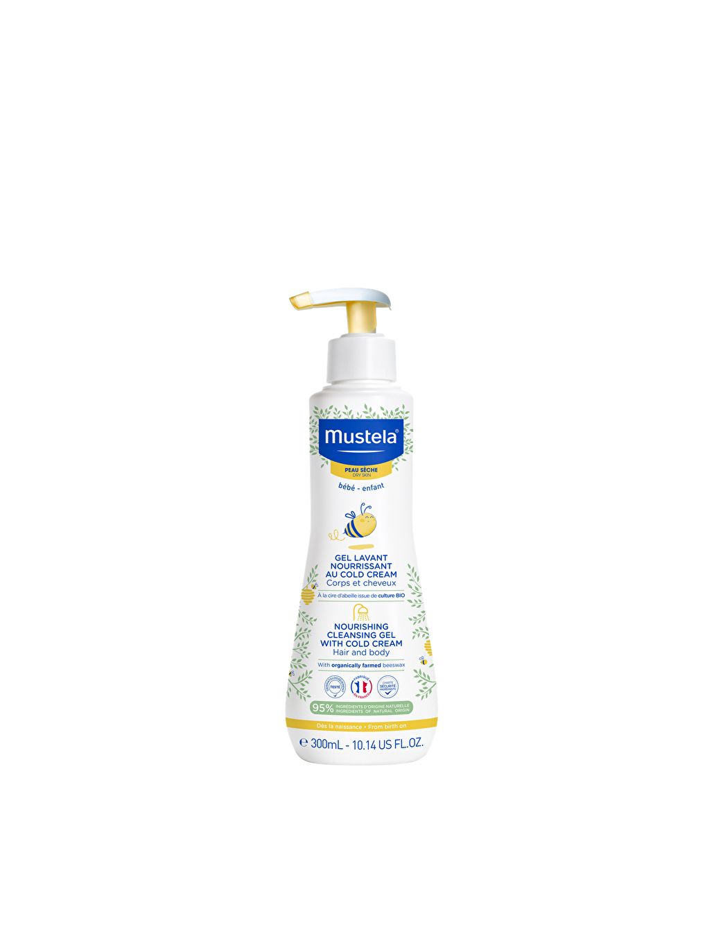 Mustela Renksiz Nourishing Gel With Cold Cream 300ml