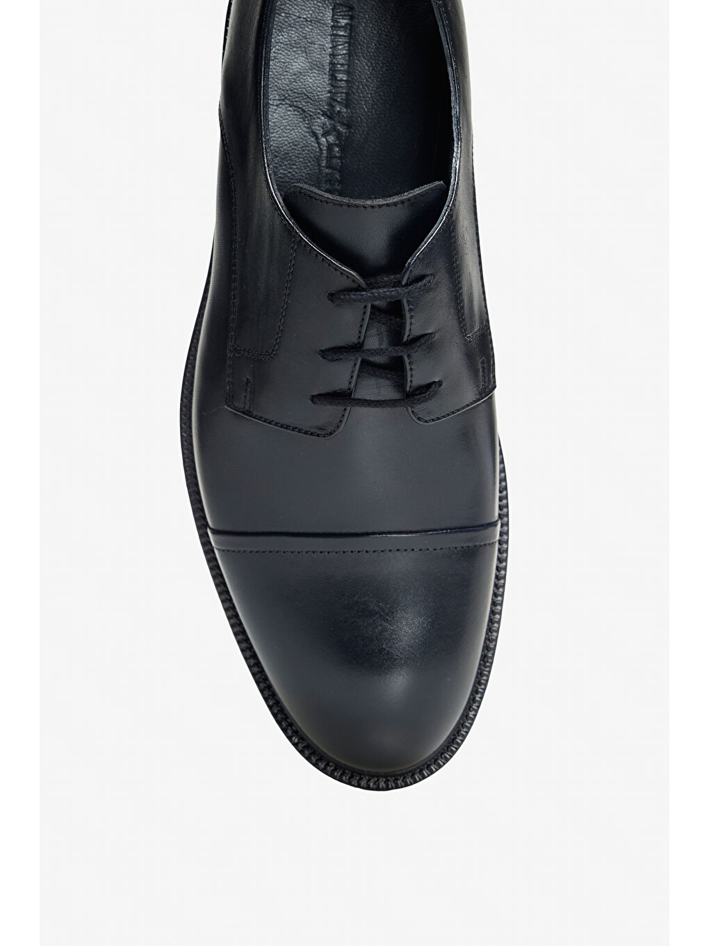 Erkek Lacivert %100 Deri Klasik Ayakkabı-2