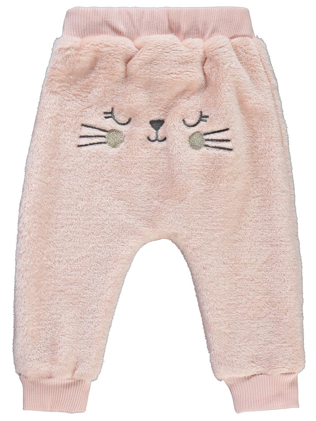 Pembe Baby Kız Bebek Patiksiz Tek Alt 6-18 Ay Açık Somon-1