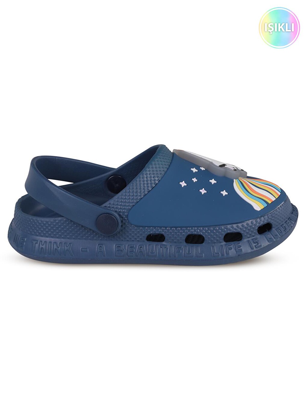 Boys Patch Işıklı 30-33 Numara Terlik - Lacivert