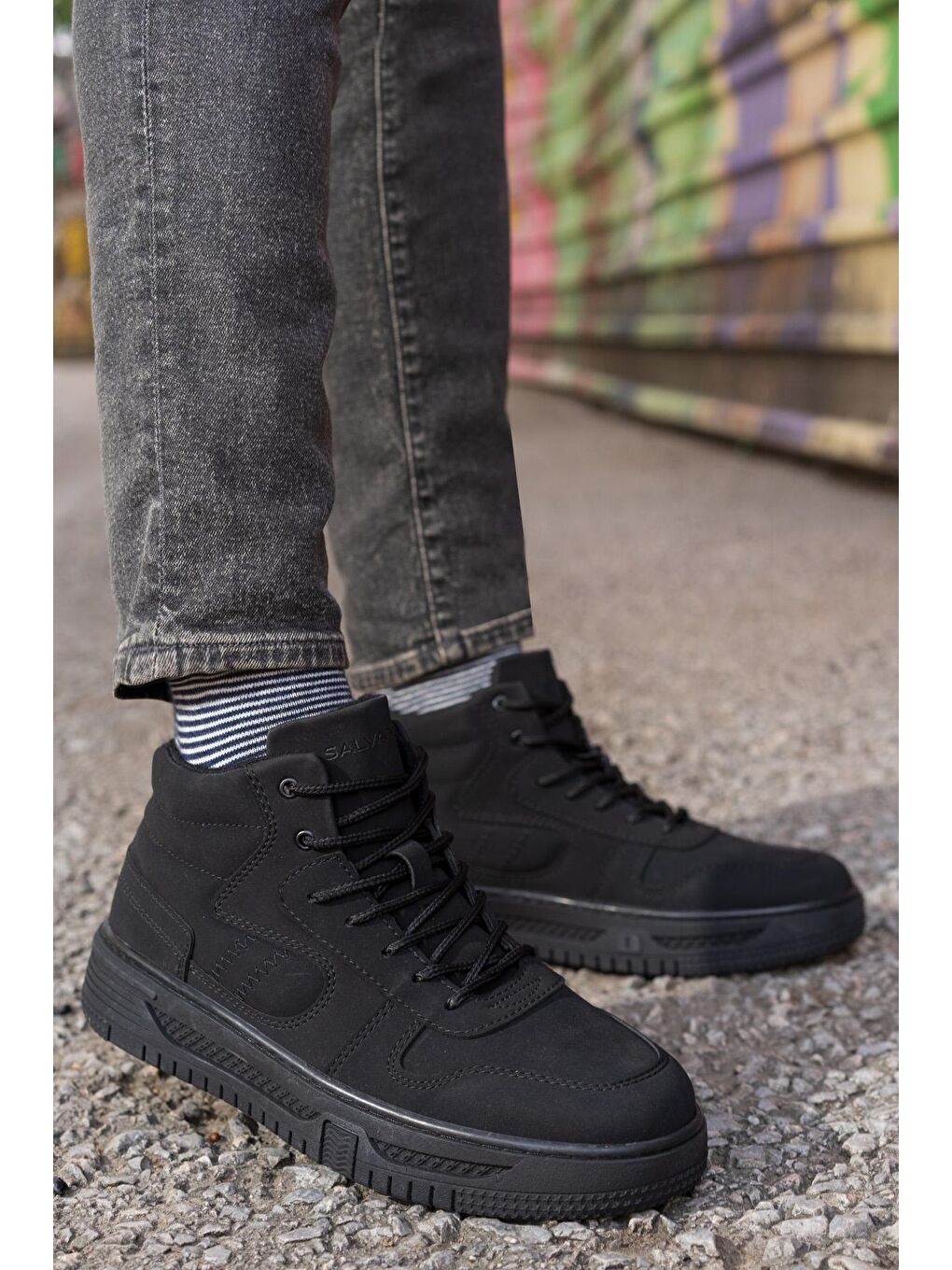 MERRICK HI 3PR Siyah Erkek High Sneaker