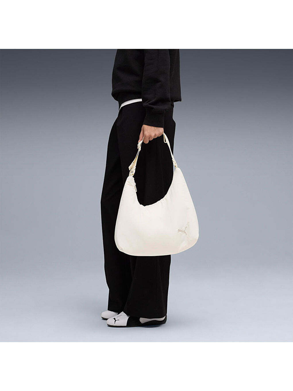 Her Slouchy Hobo Kadın Ekru Omuz Çantası-4