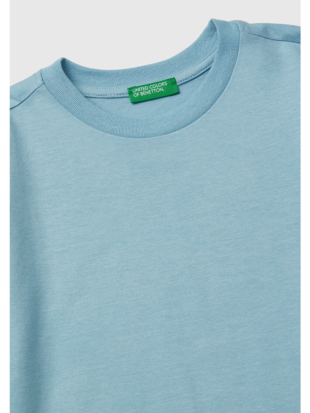 Erkek Çocuk Açık Mavi Baskılı Jarse Bisiklet Yaka Uzun Kollu T-shirt-2