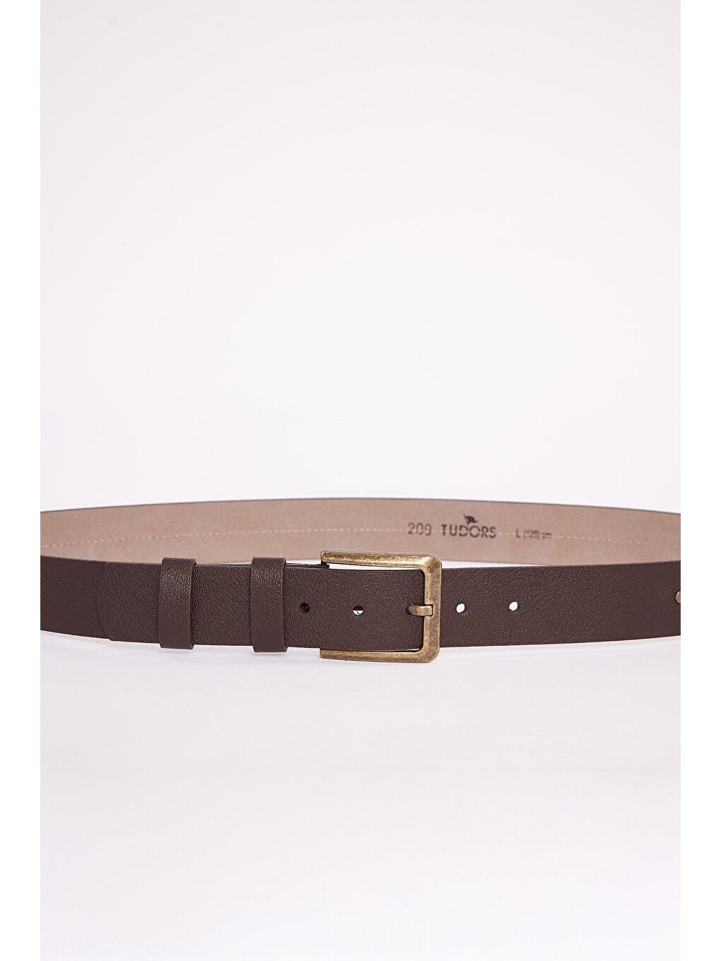 Erkek 2'Li Set 3,5 Cm Klasik 4 Cm Spor Kahverengi Kemer-3