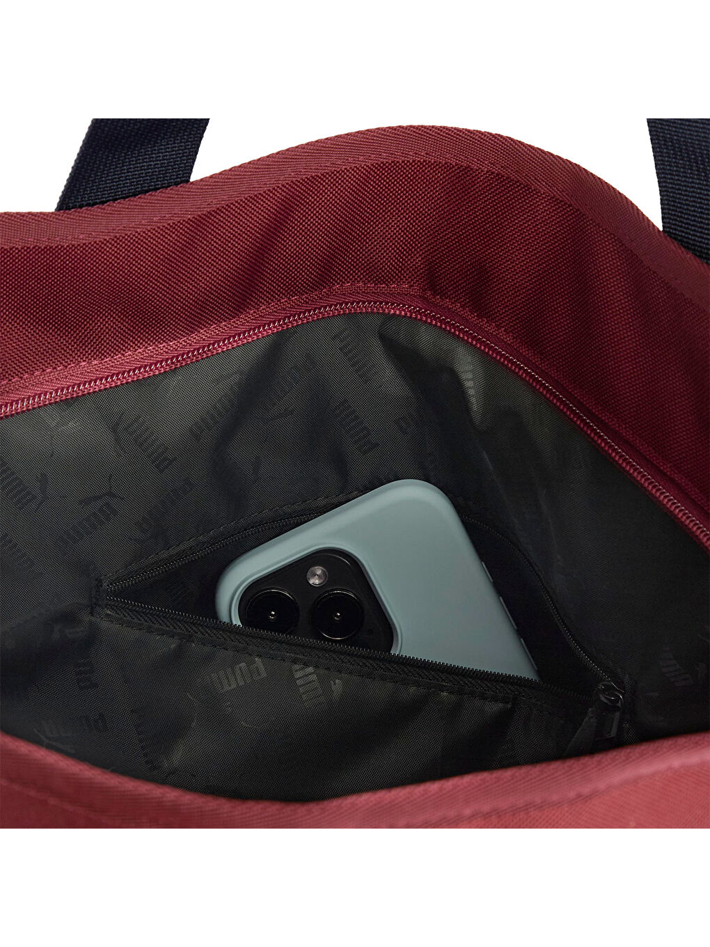 Phase Class Tote Bordo Omuz Çantası-3