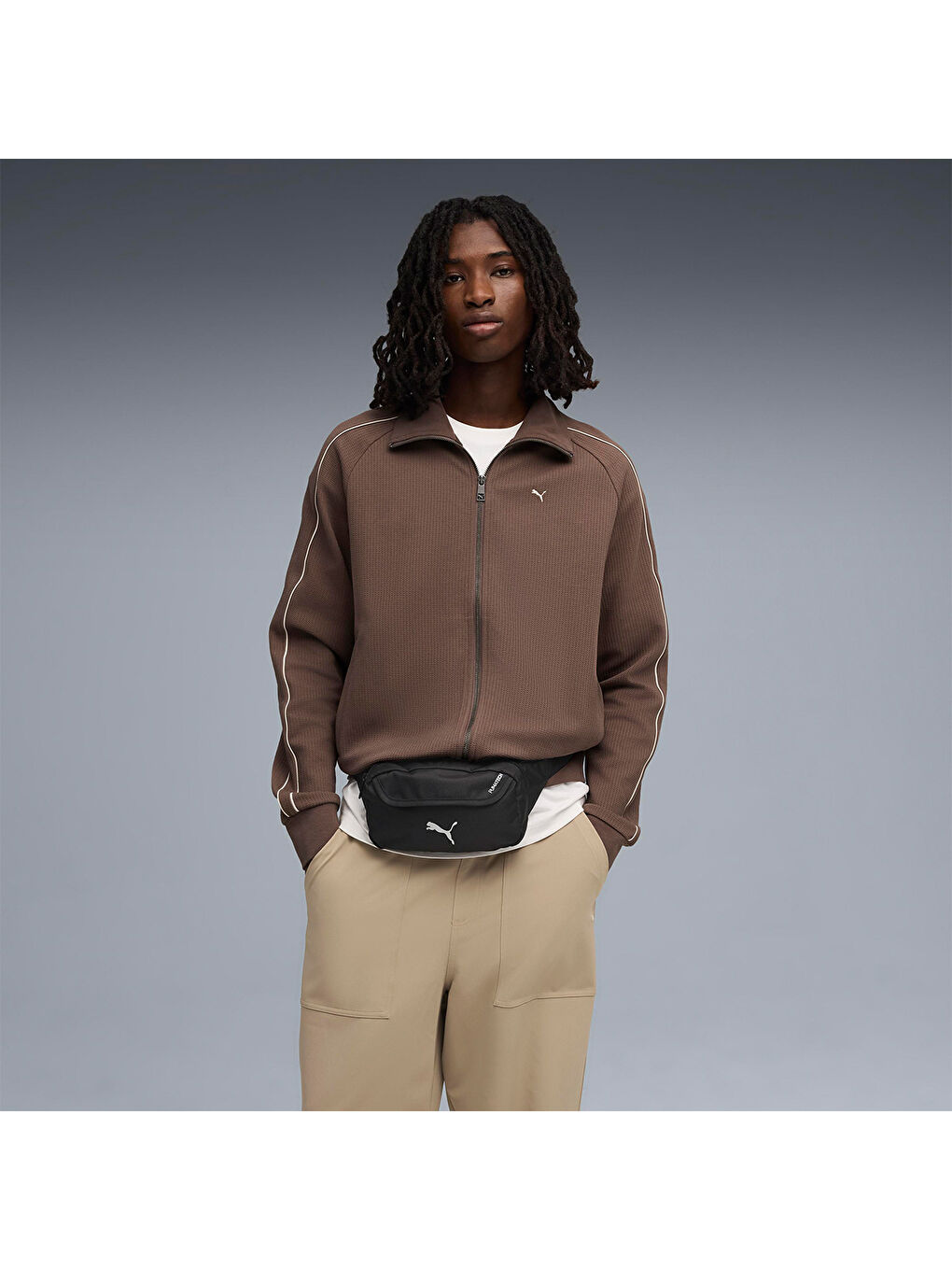 tech Siyah Bel Çantası-3