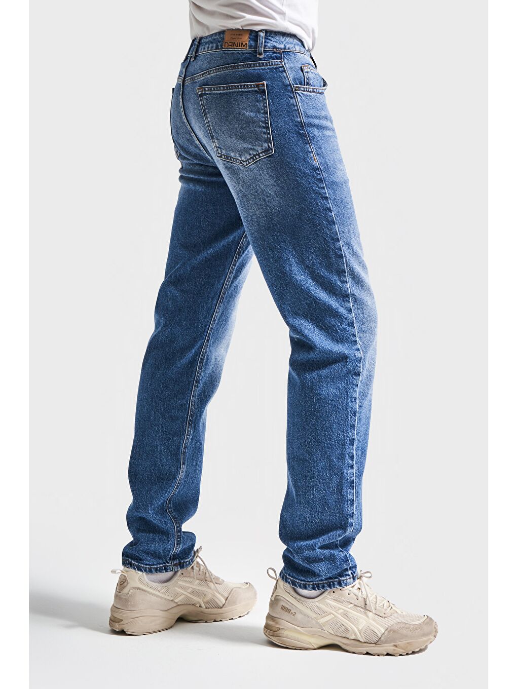 it's basic Mavi Erkek Jean Rengi Slim Fit Elastanlı Kumaş Denim - 1