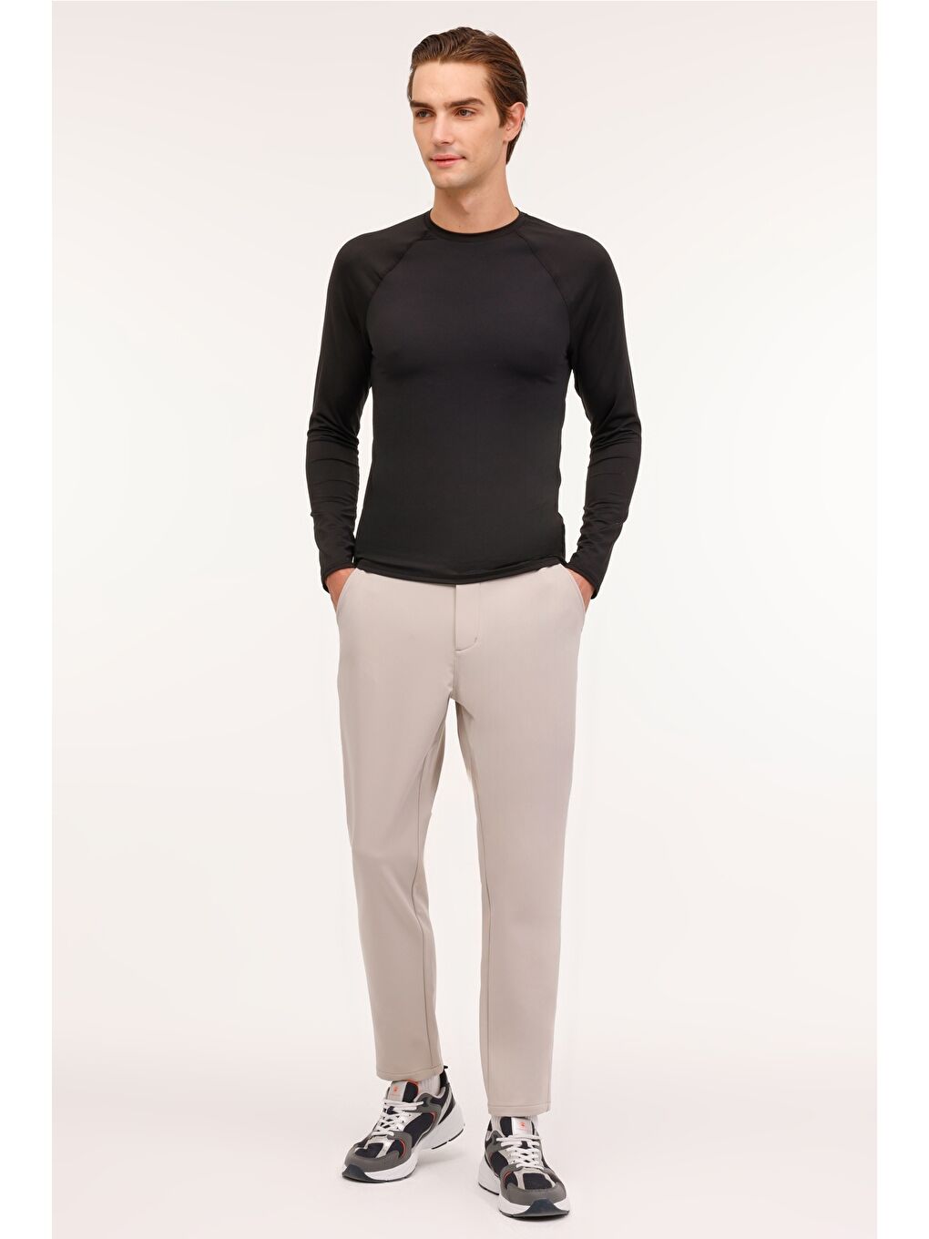 Gri ML GANS 23ELG886 4PR   Erkek Pantolon-2