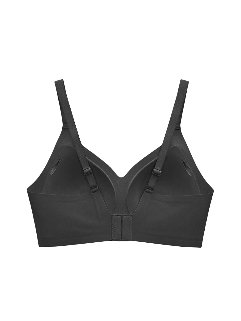 Seamless Bra - Aurea | Siyah Lazer Kesim Dikişsiz Kontur Detaylı Balensiz Kadın Sütyen-1