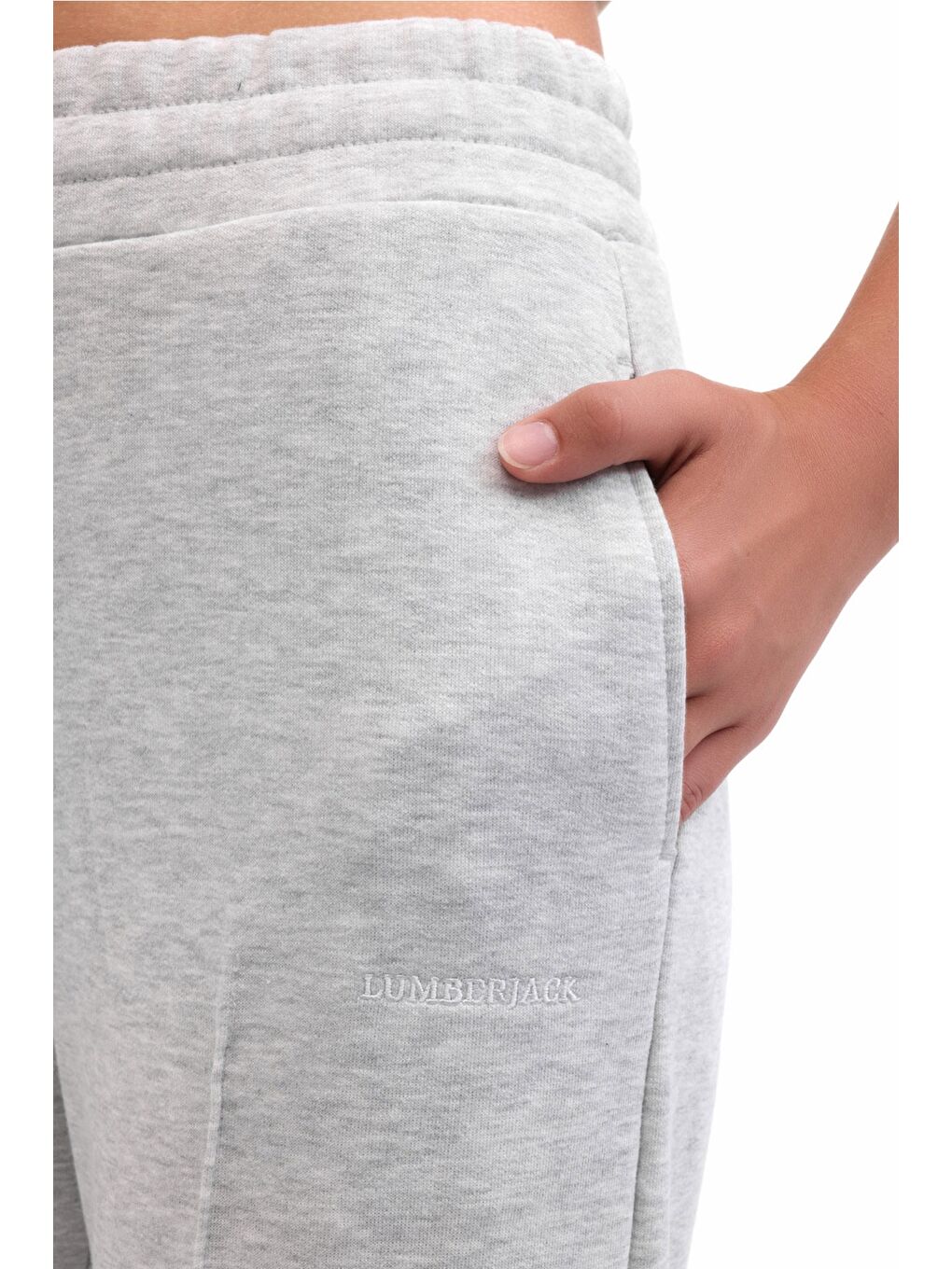 WB 22AMMY-P 5PR Gri Kadın Eşofman Altı-3