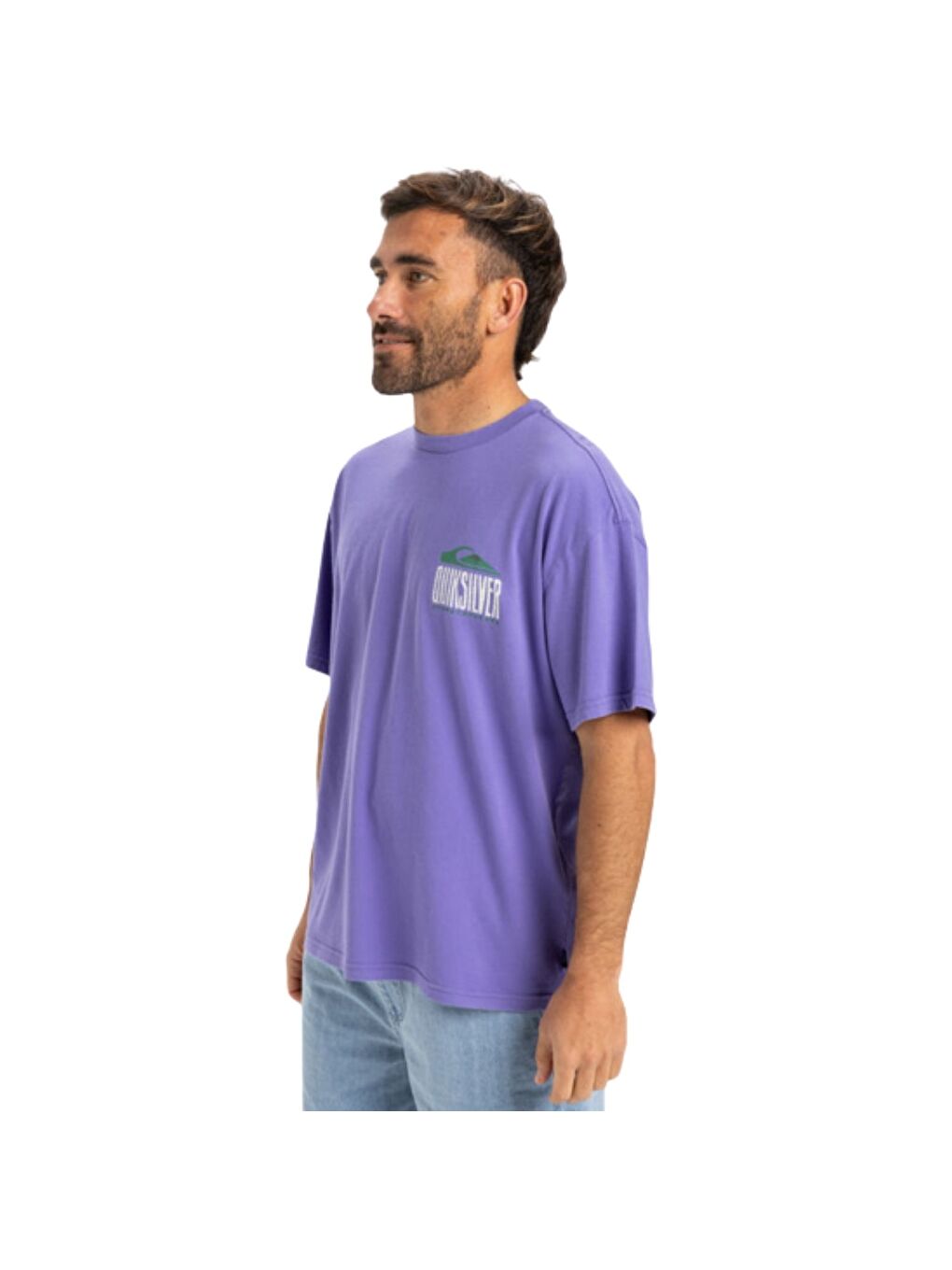 Gh Qs World Force Erkek Mor Tişört-2