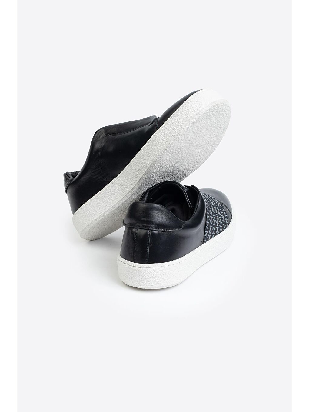 Siyah LTN-HY02 Erkek Deri Ayakkabı-3