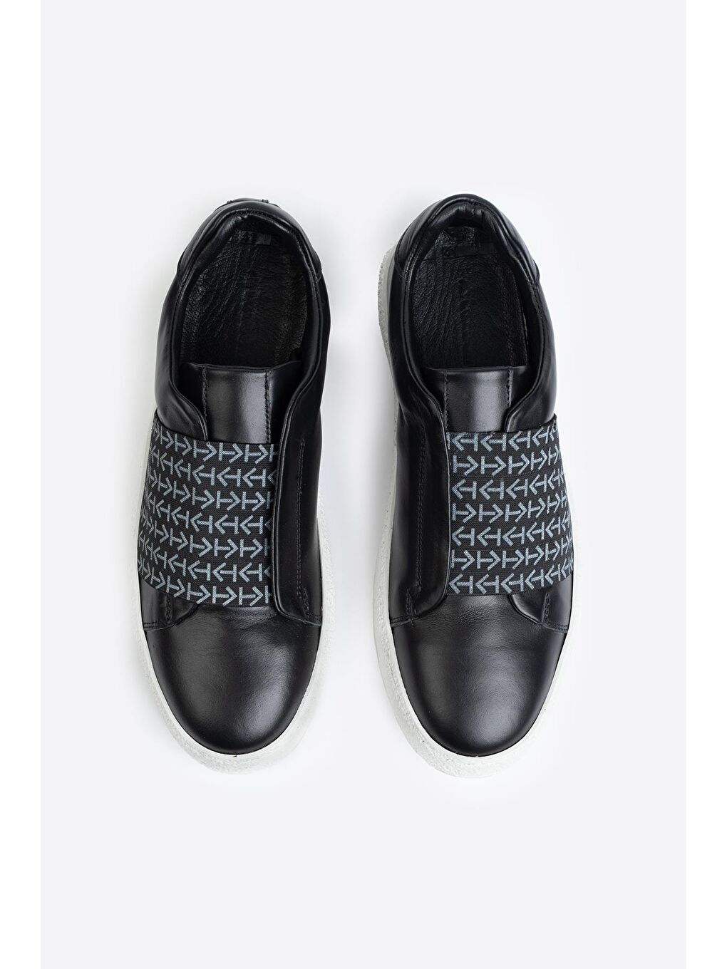 Siyah LTN-HY02 Erkek Deri Ayakkabı-5