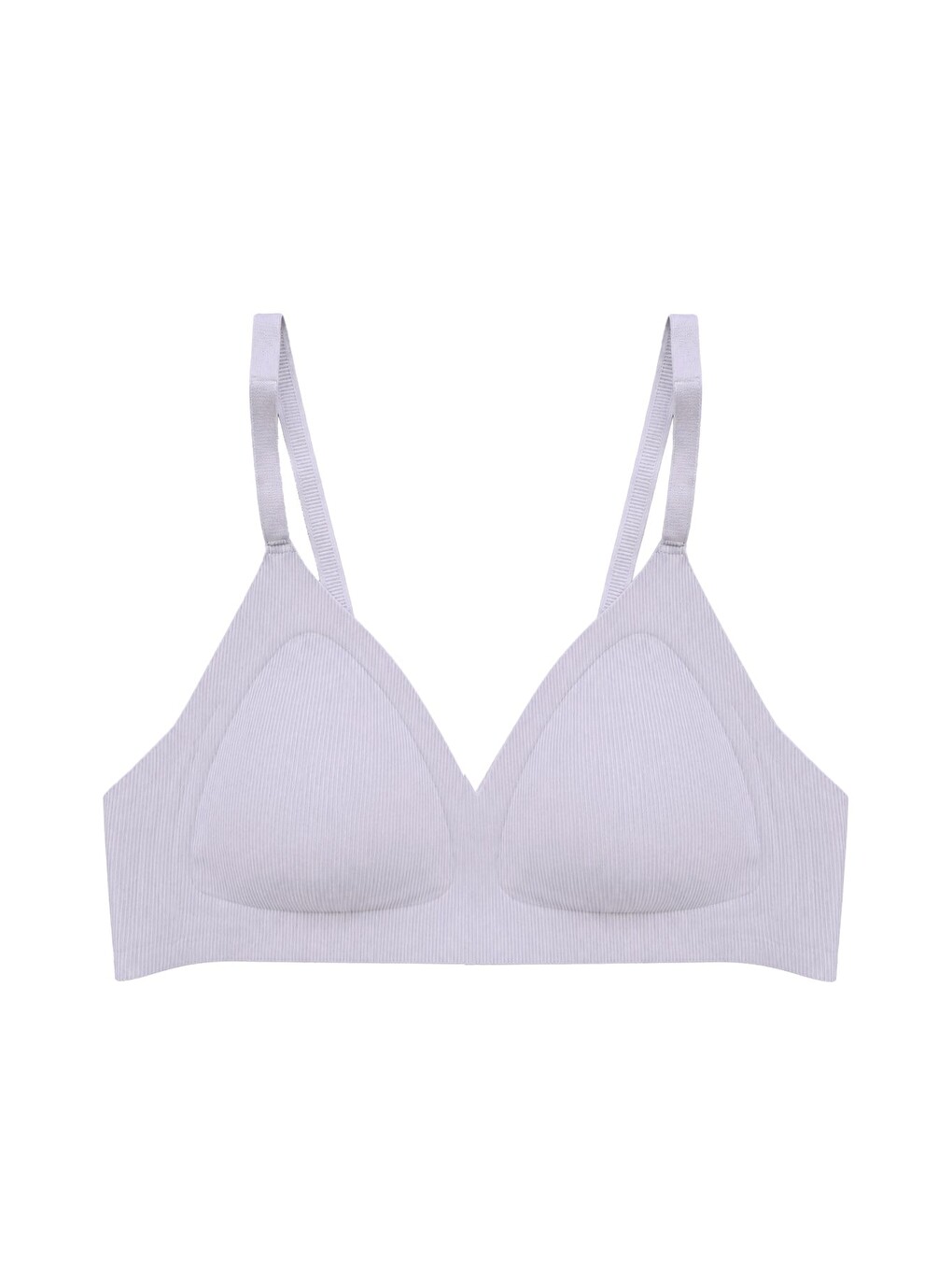 Seamless Bra - Velour | Lila Lazer Kesim Balensiz Üçgen Form Dikişsiz Kadın Sütyen