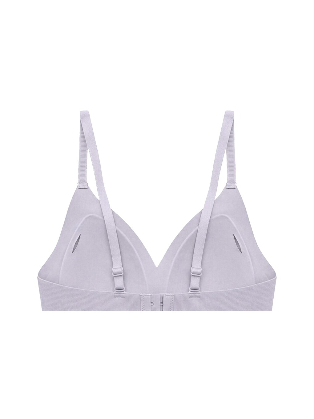 Seamless Bra - Velour | Lila Lazer Kesim Balensiz Üçgen Form Dikişsiz Kadın Sütyen-1