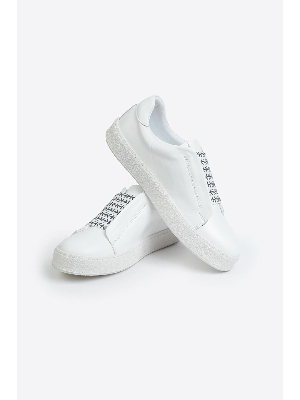 Beyaz LTN-HY02 Erkek Deri Ayakkabı-3