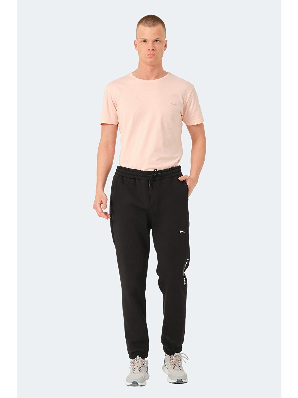 Erkek Eşofman Altı Siyah-4