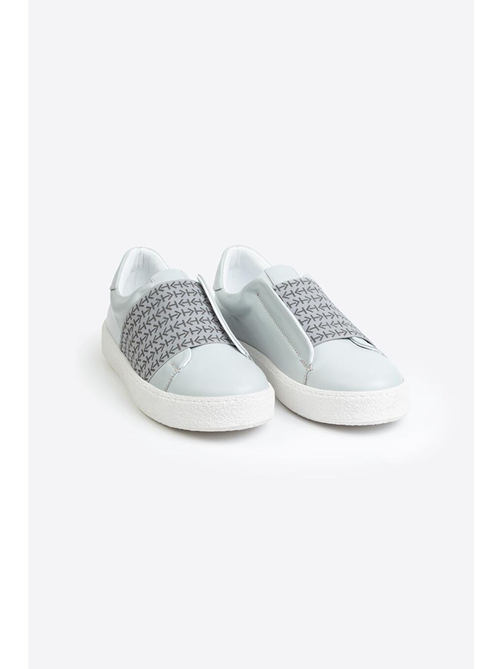 Gri LTN-HY02 Erkek Deri Ayakkabı