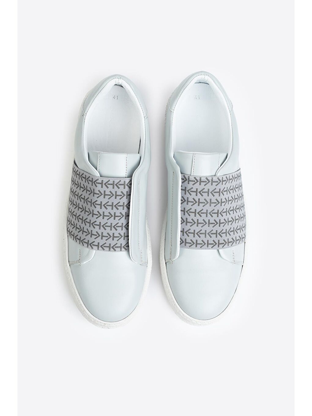 Gri LTN-HY02 Erkek Deri Ayakkabı-1