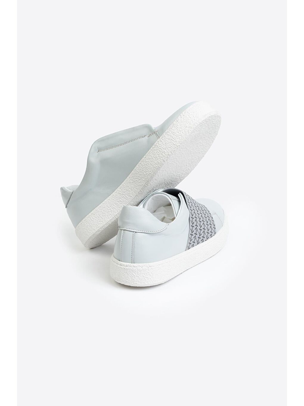 Gri LTN-HY02 Erkek Deri Ayakkabı-2