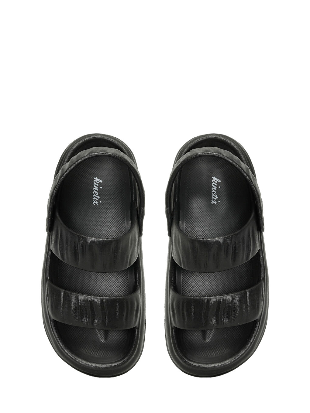 LYLIA 4FX Siyah Kadın Plaj Sandaleti-3