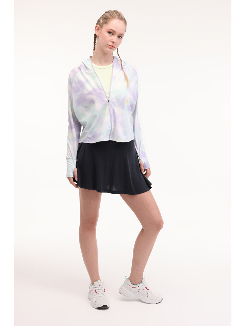 Mor WL BAKEN 18BKK65 5FX Lila Kadın Eşofman Üstü-2