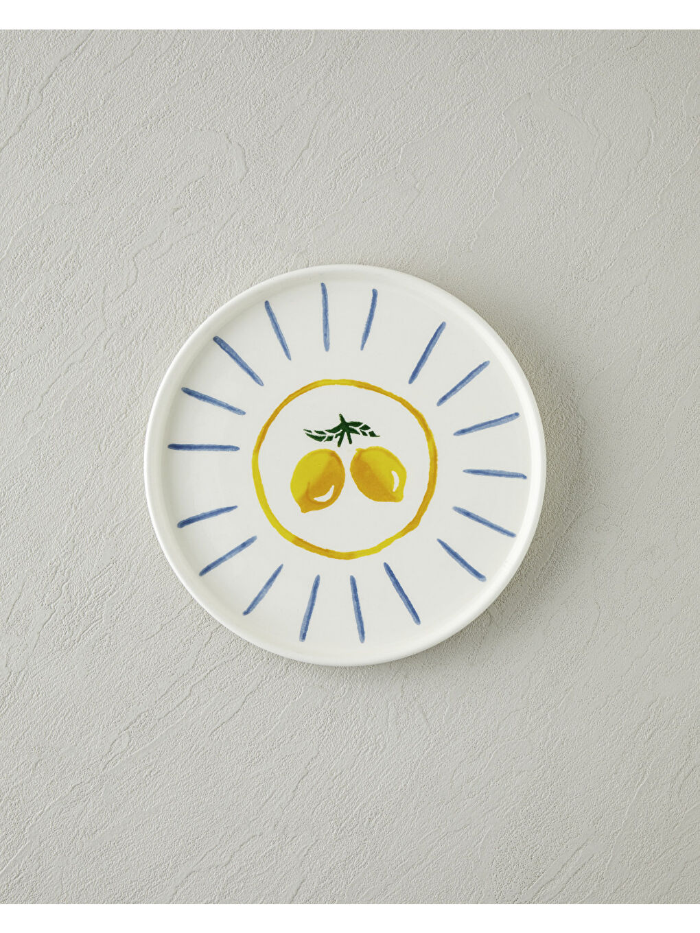 Dolce Vita Seramik 6'lı Pasta Seti 20 cm Sarı-3