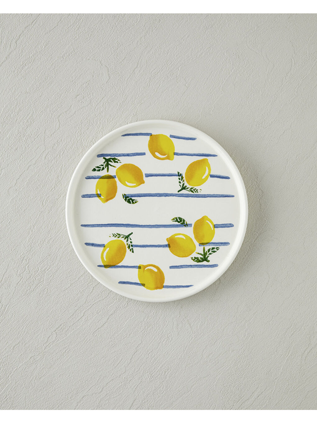 Dolce Vita Seramik 6'lı Pasta Seti 20 cm Sarı-4