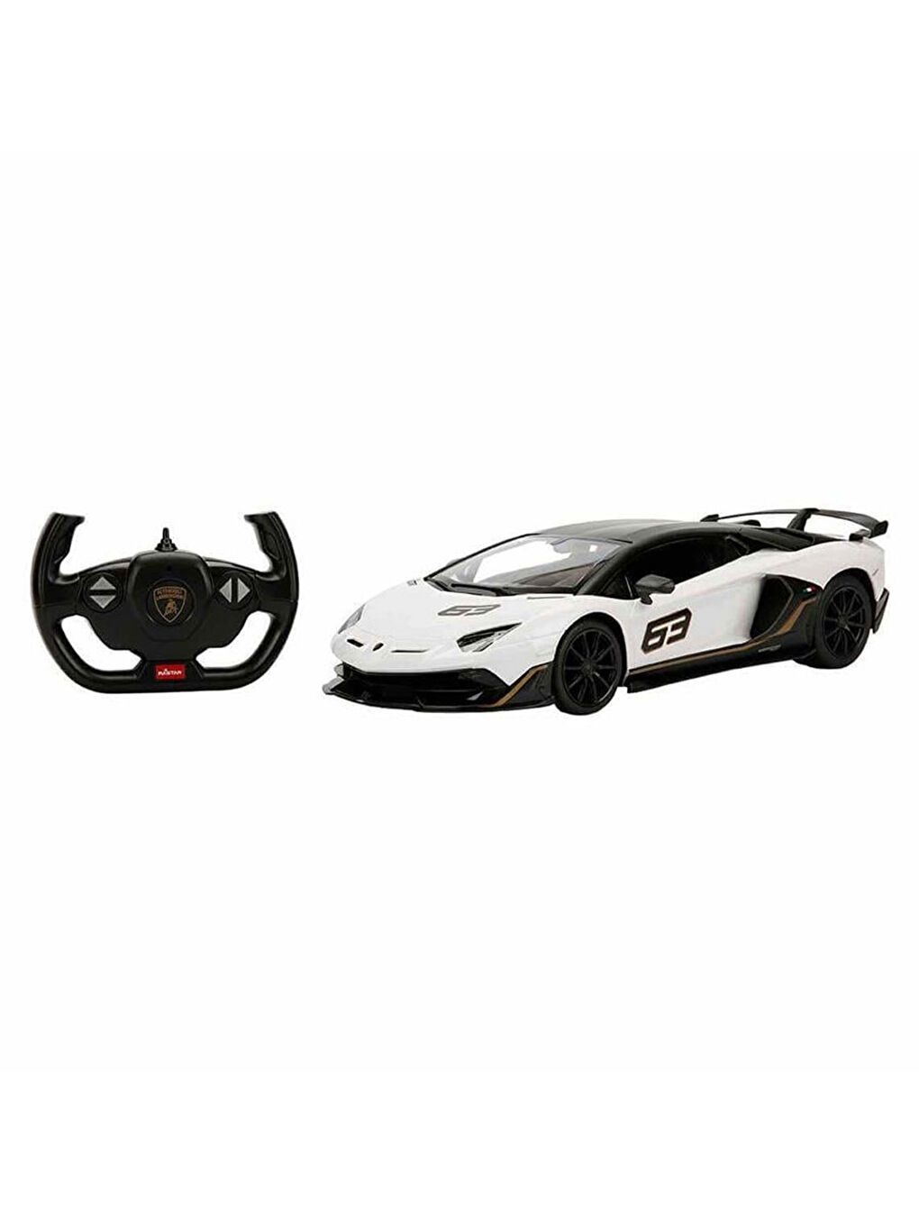 Rastar Renksiz Uzaktan Kumandalı Lamborghini Işıklı Araba 34 cm S00096010 - 1