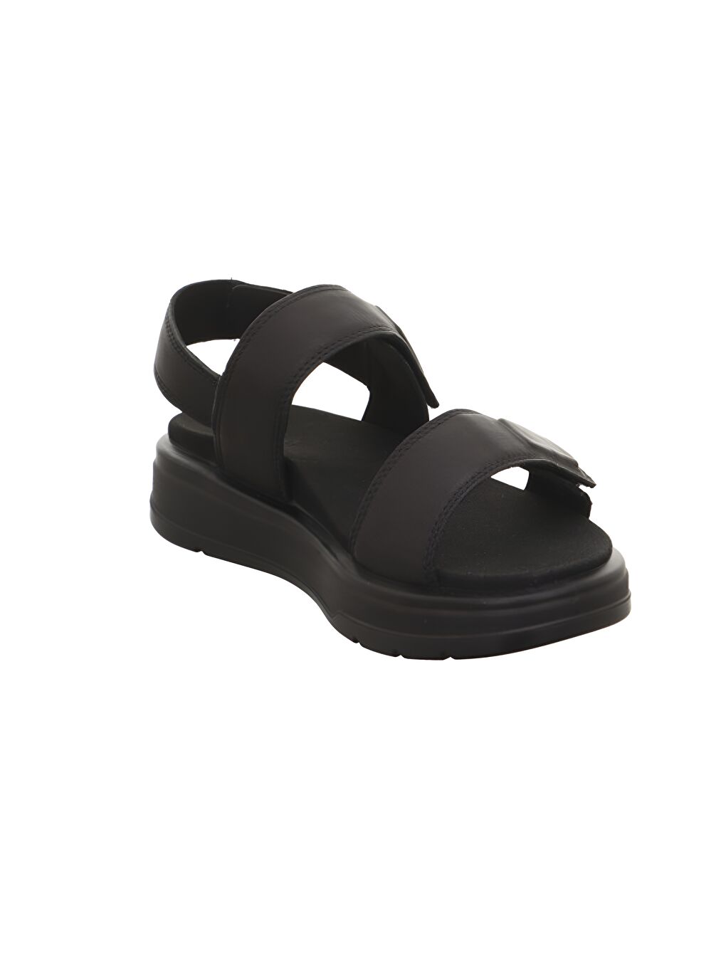 Siyah Kadın Sandalet 2-000327-0100 SUNWALKER Black-1