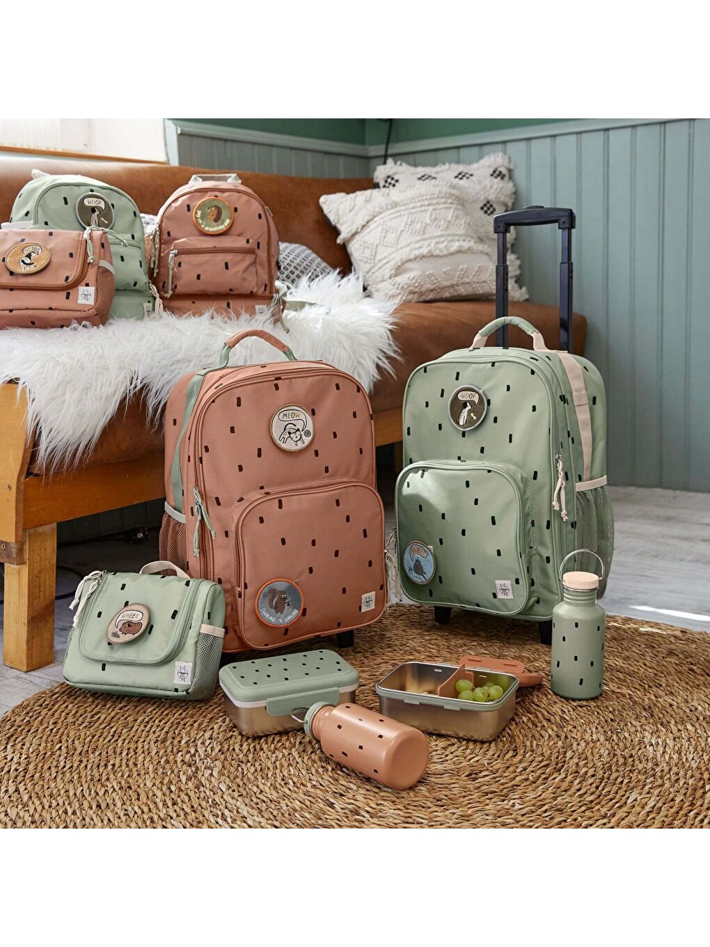 Happy Prints Çelik Matara Caramel 500ml-3