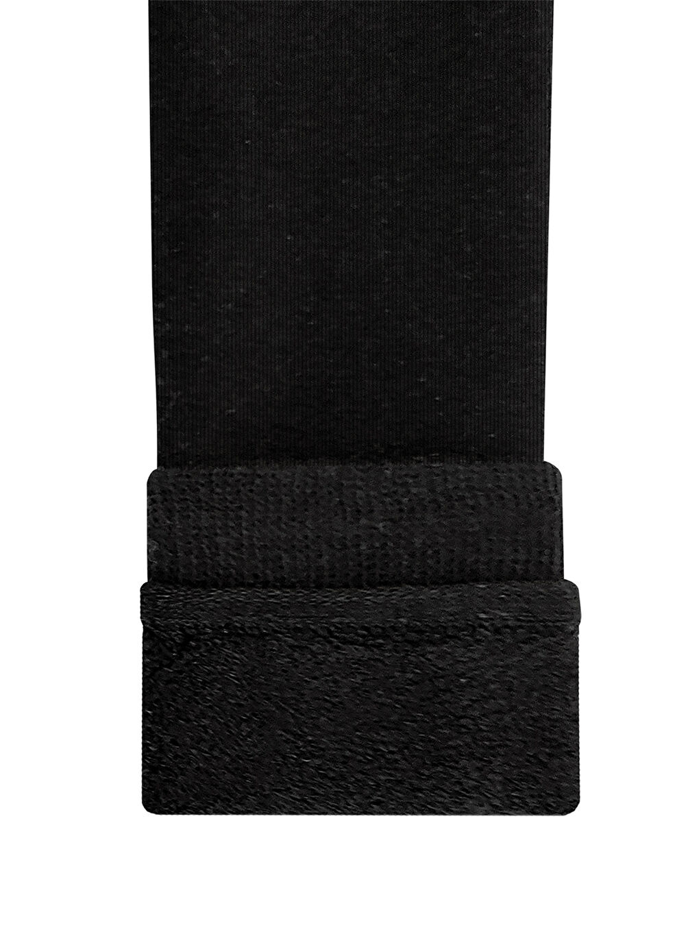 Siyah İçi Havlu Kalın Çocuk Tayt-2