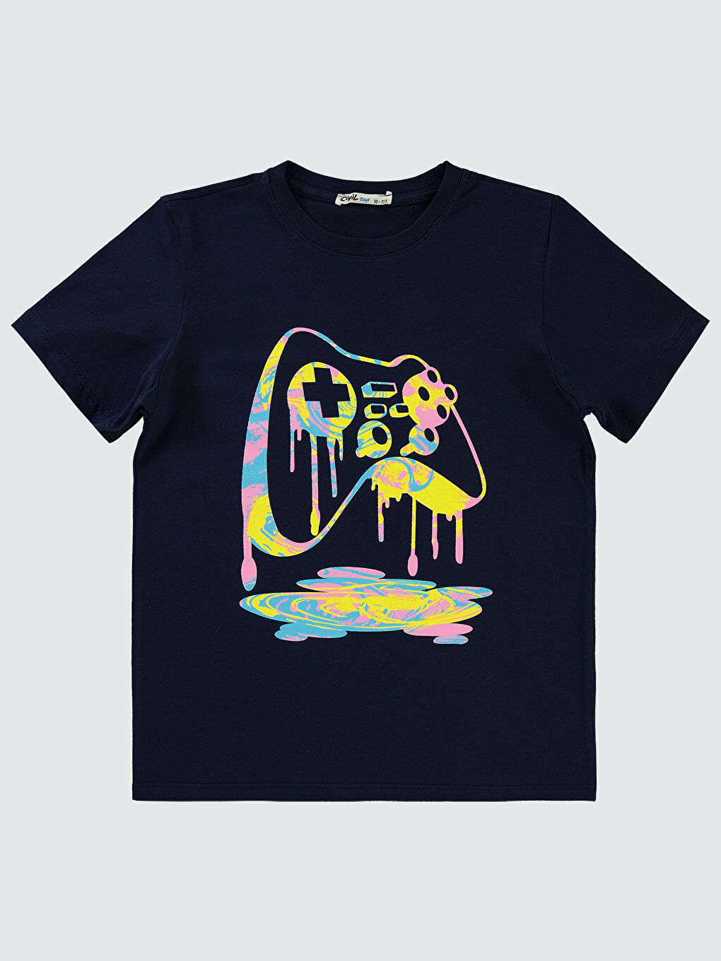 Boys Erkek Çocuk Tişört 10-13 Yaş Lacivert