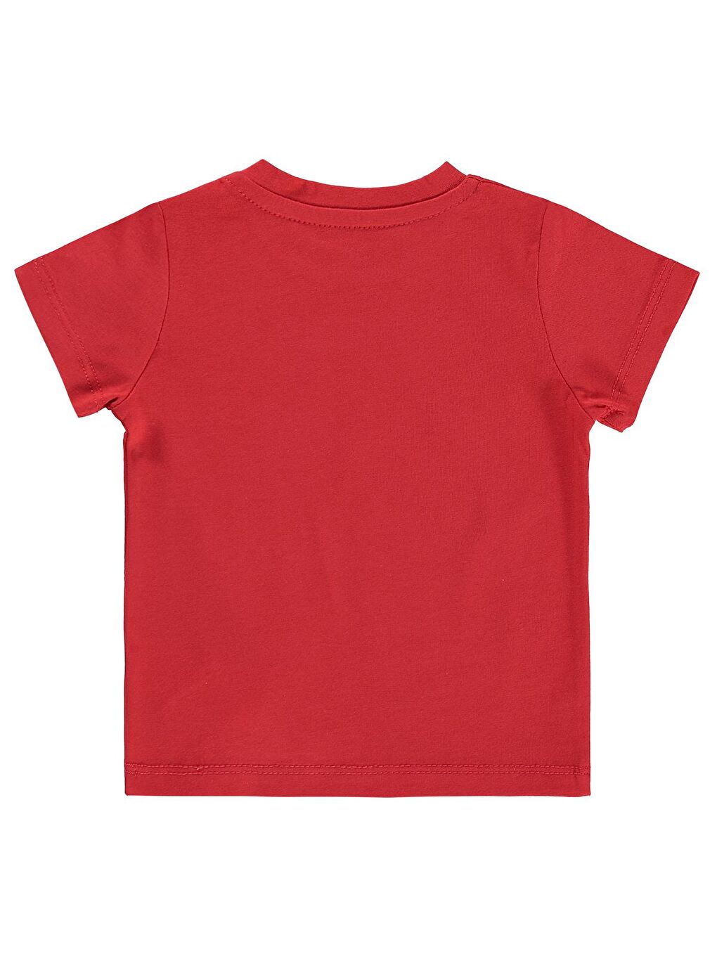 Mercan Baby Balık Nakışlı 6-18 Ay Tişört - Kırmızı-1