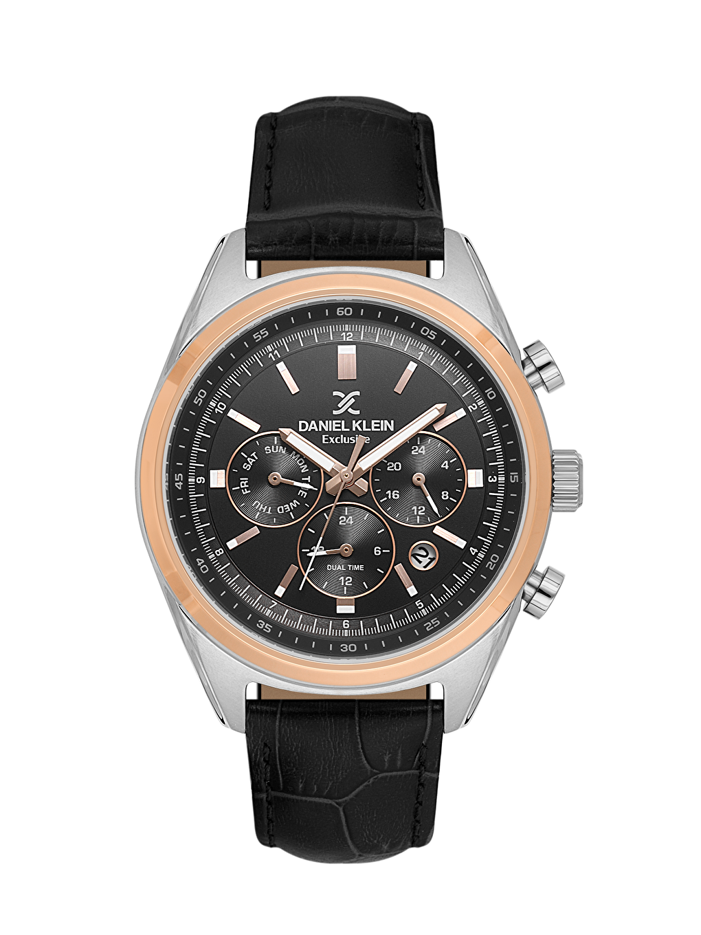 Siyah DKE.1.10824-3  Erkek Kol Saati