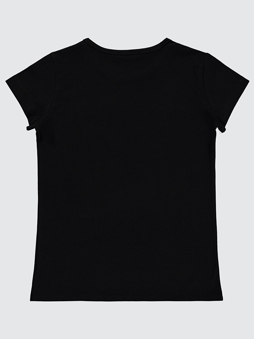 Girls Kız Çocuk Tişört 10-13 Yaş Siyah-1