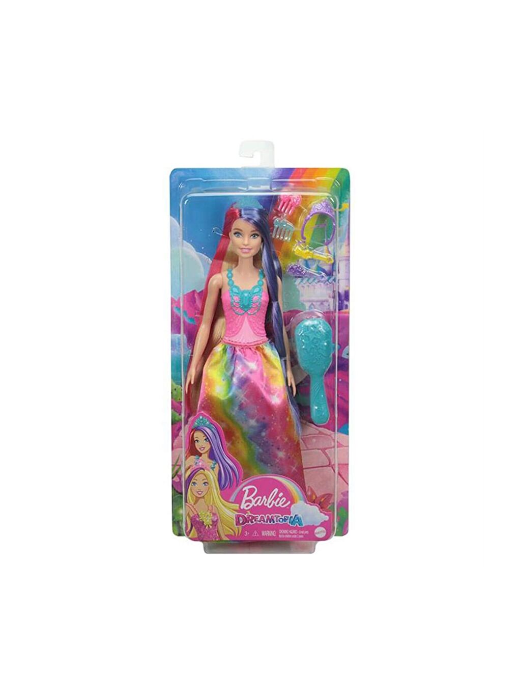 BARBIE Karışık Dreamtopia Uzun Saçlı Bebekler GTF38 - 3