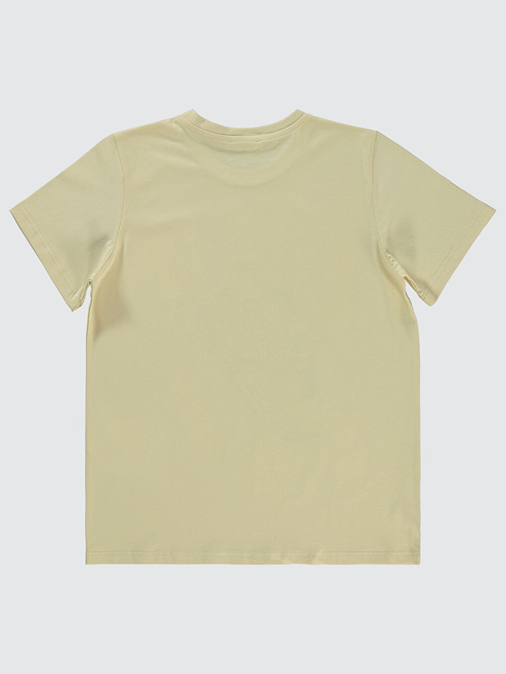 Bej Boys Erkek Çocuk Tişört 10-13 Yaş Taş Rengi-1