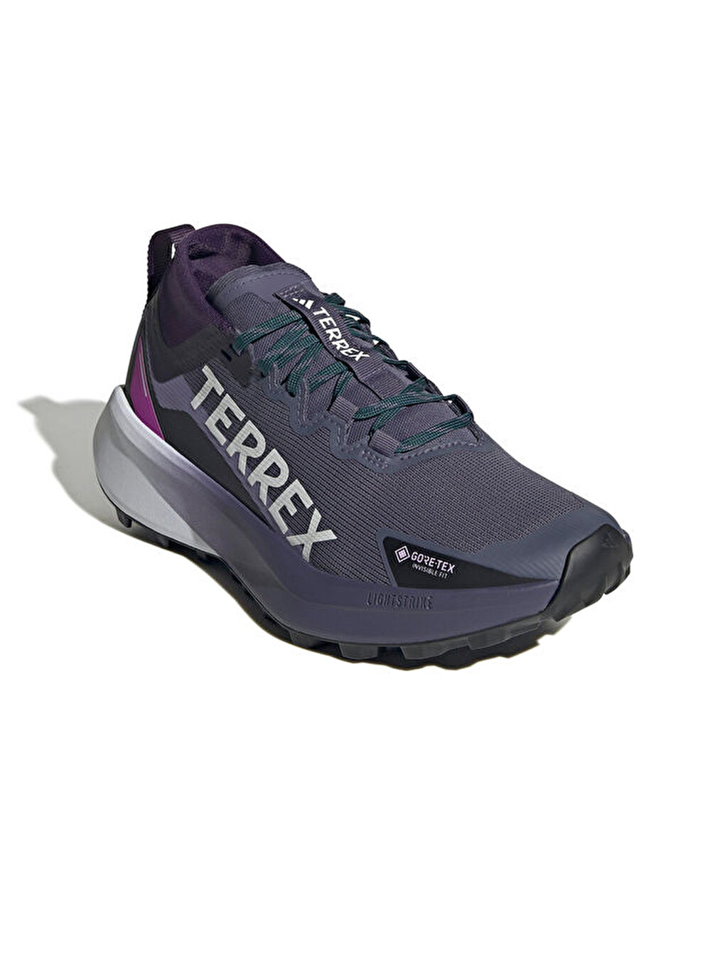 Terrex Agravic Gtx W Unisex Arazi Tipi Koşu Ayakkabısı Jr7785 Mor-2