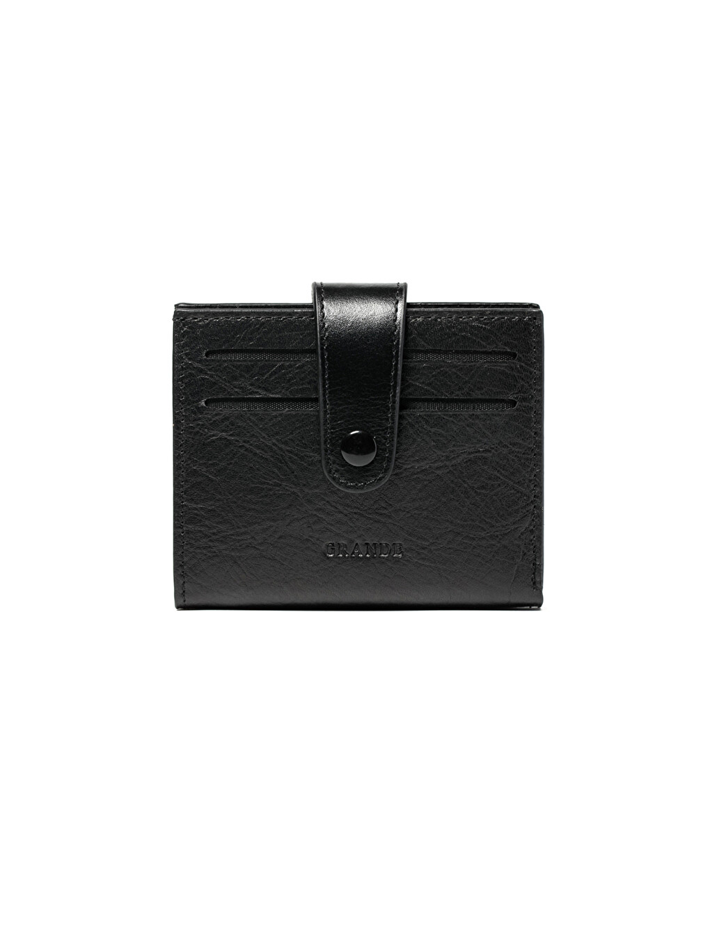 Siyah Unisex Cüzdan & Kartlık 710 Deri Cüzdan Kartlık