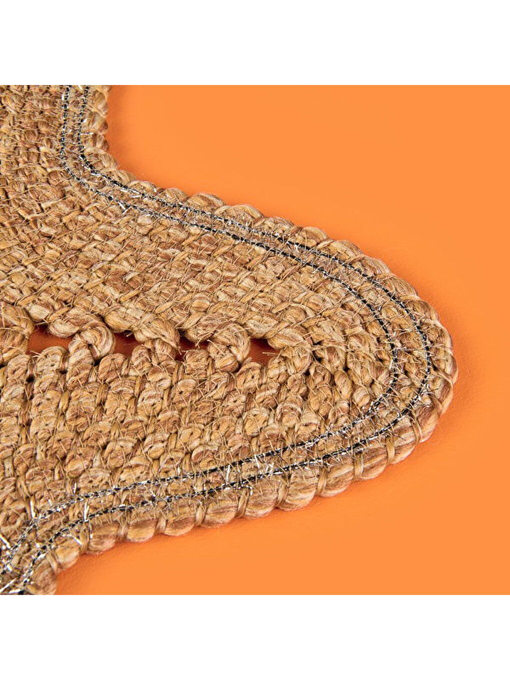 Soft Yıldız Supla - Bej - 35x42 cm-1