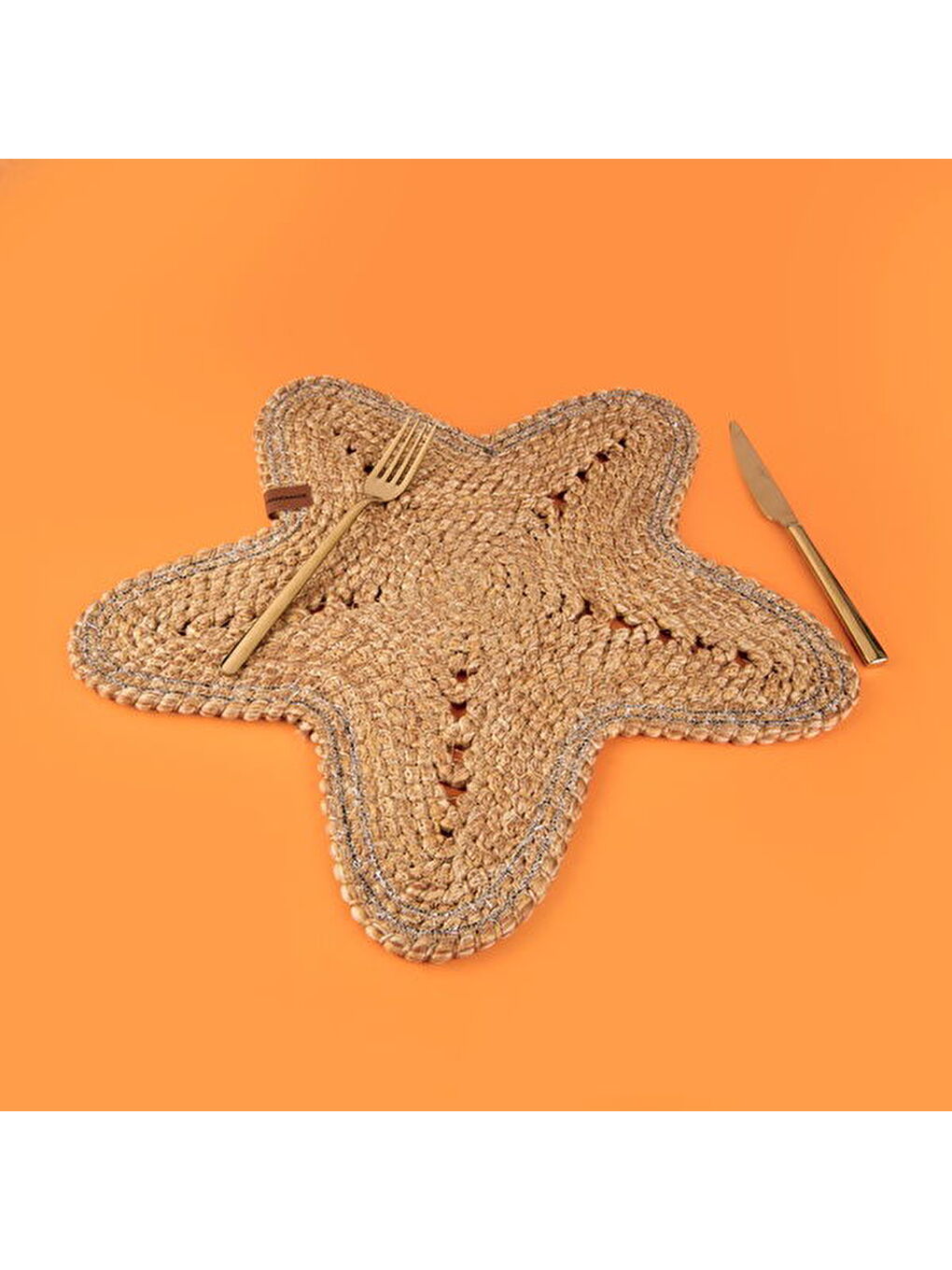 Soft Yıldız Supla - Bej - 35x42 cm-2