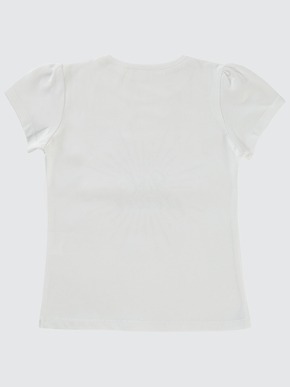 Girls Kız Çocuk Tişört 4-9 Yaş Beyaz-1