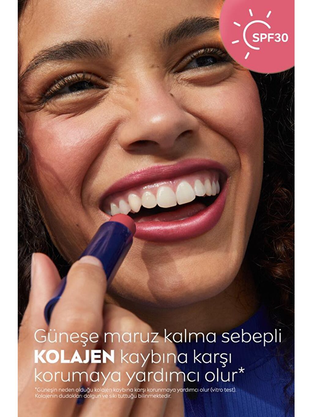 Rose Renkli Nemlendirici Dudak Kremi SPF30 ve Gül Suyu Micellar Günlük Makyaj Temizleme Suyu 400ml-3