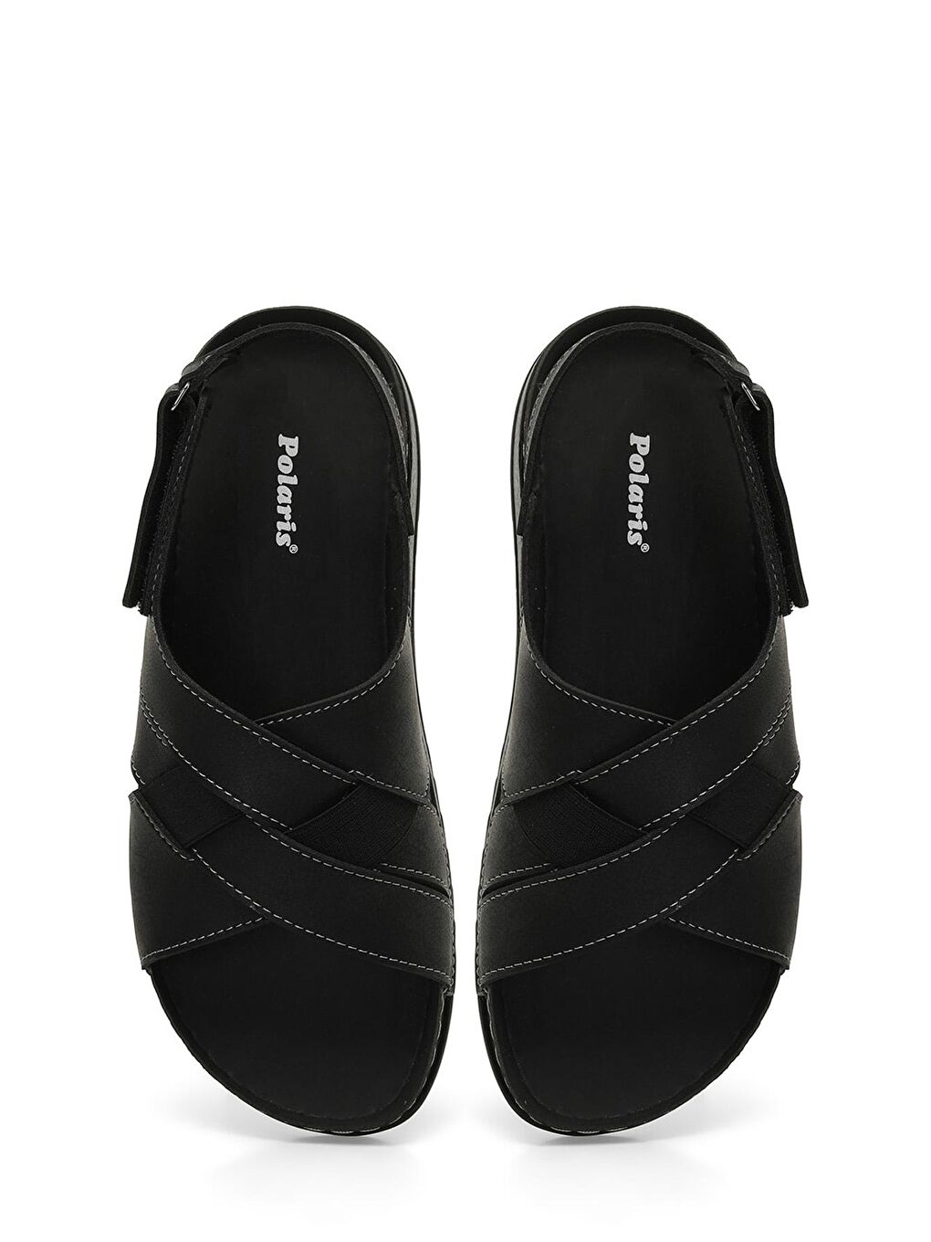 406106.M4FX Siyah Erkek Sandalet-3