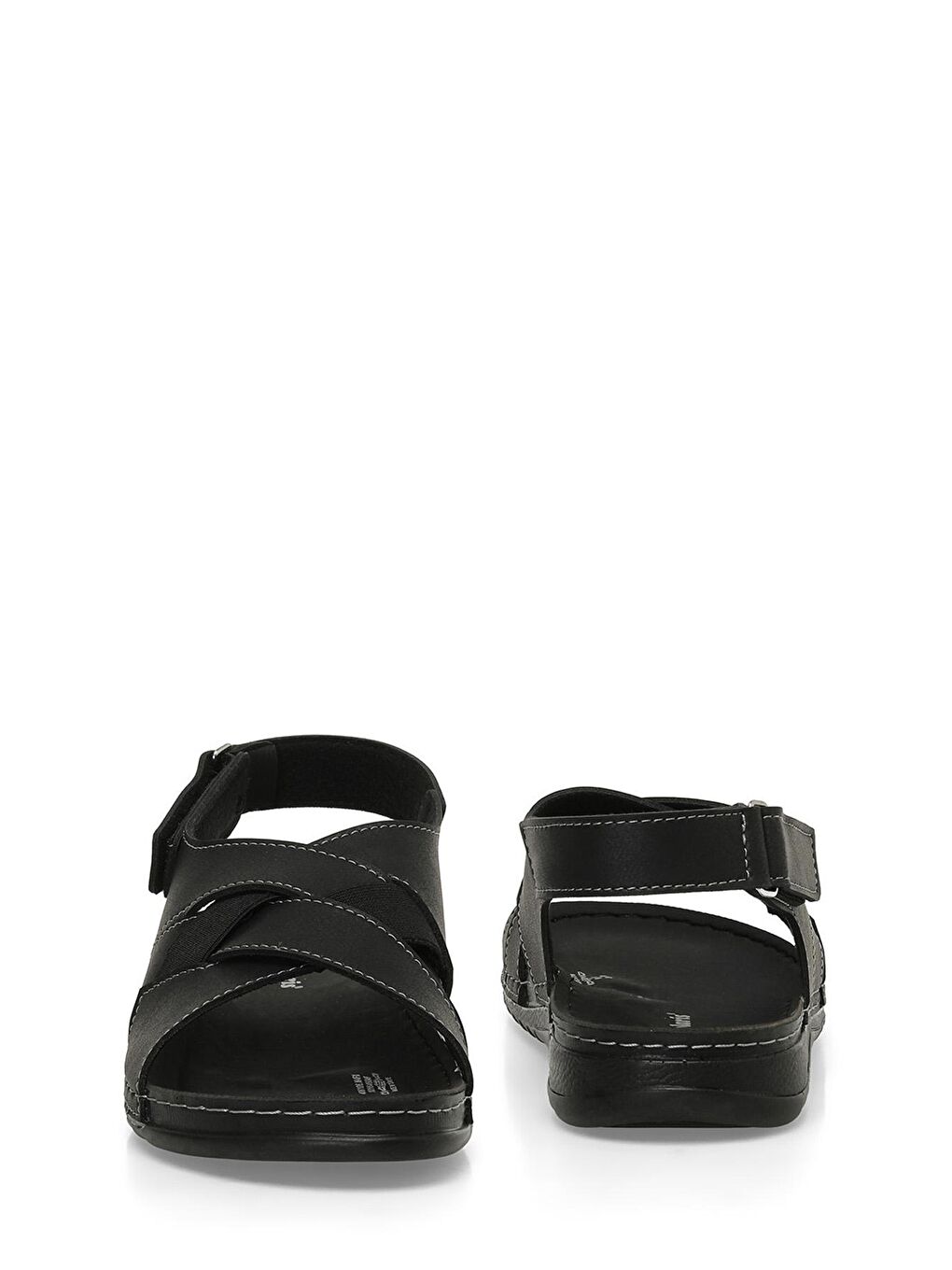 406106.M4FX Siyah Erkek Sandalet-4