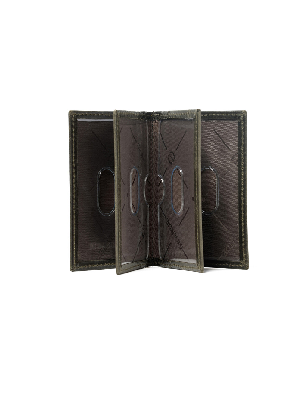 Yeşil Unisex Cüzdan & Kartlık 825 Deri Cüzdan Kartlık-3