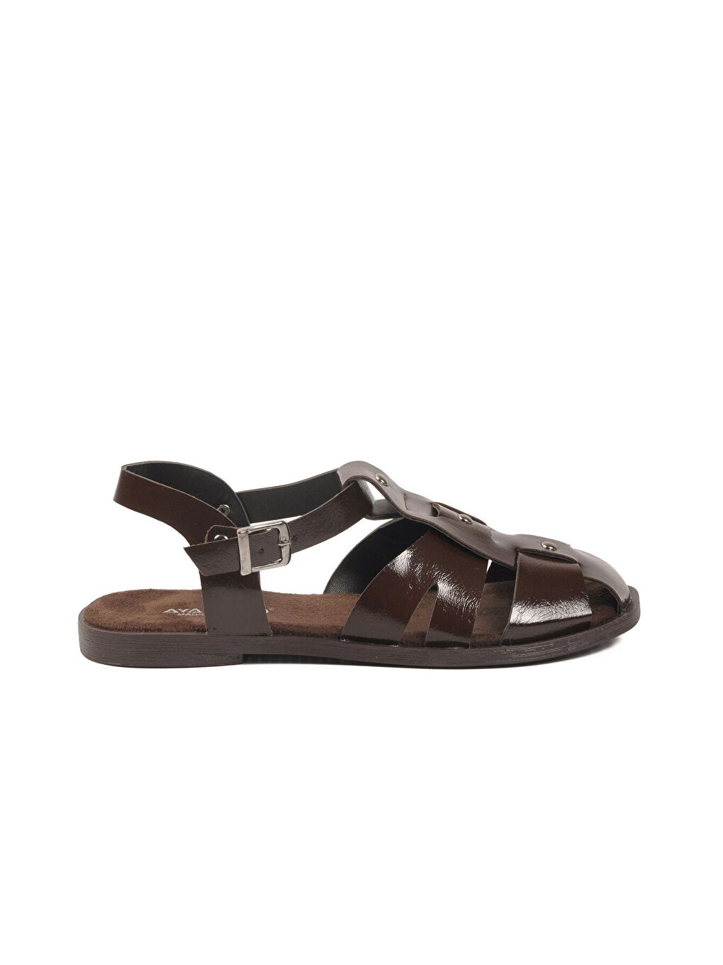 Kahverengi Kahve Hafif İnce Taban Kadın Sandalet 335335 Z-1