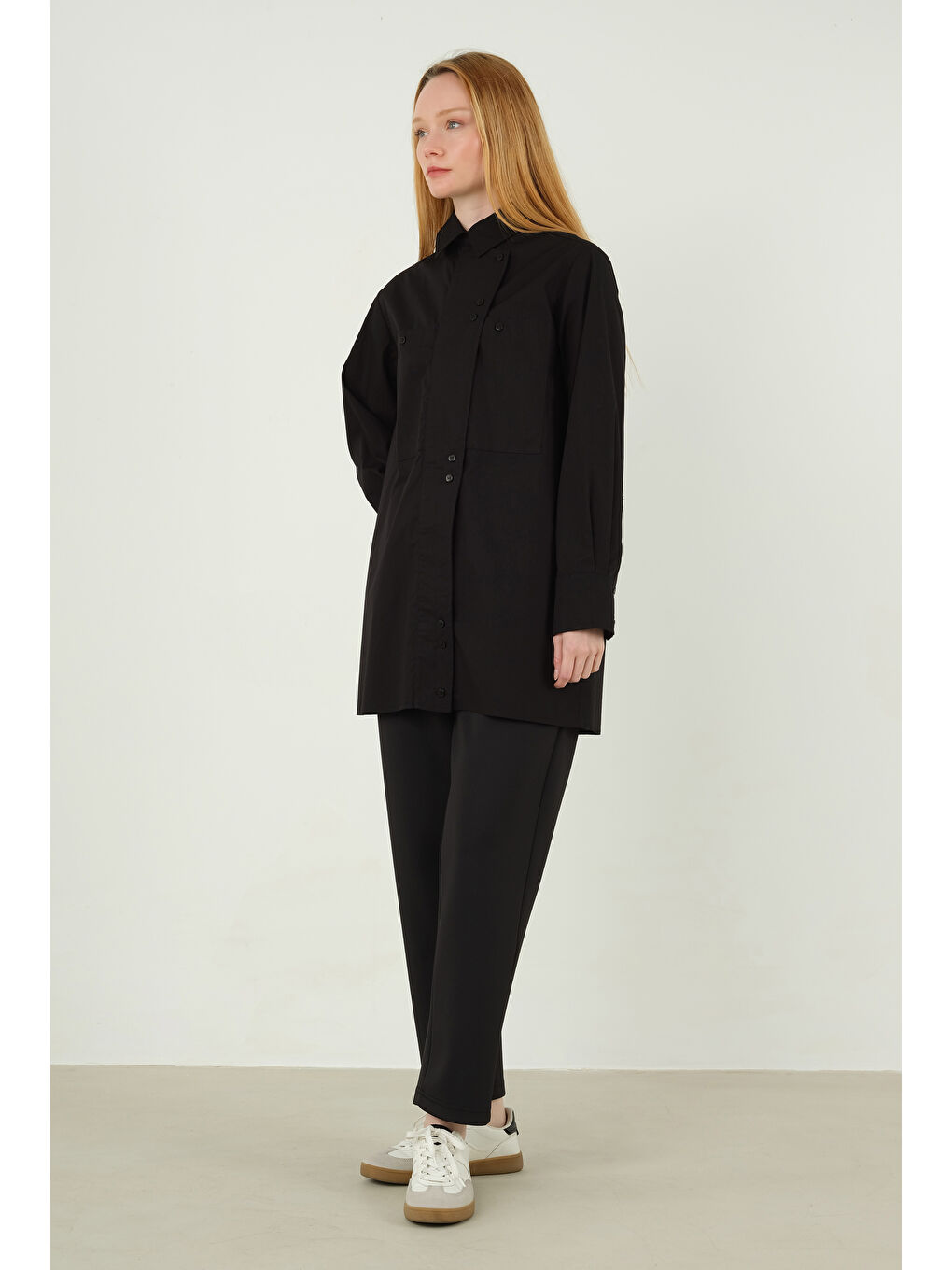 Scuba Pantolon Siyah-4