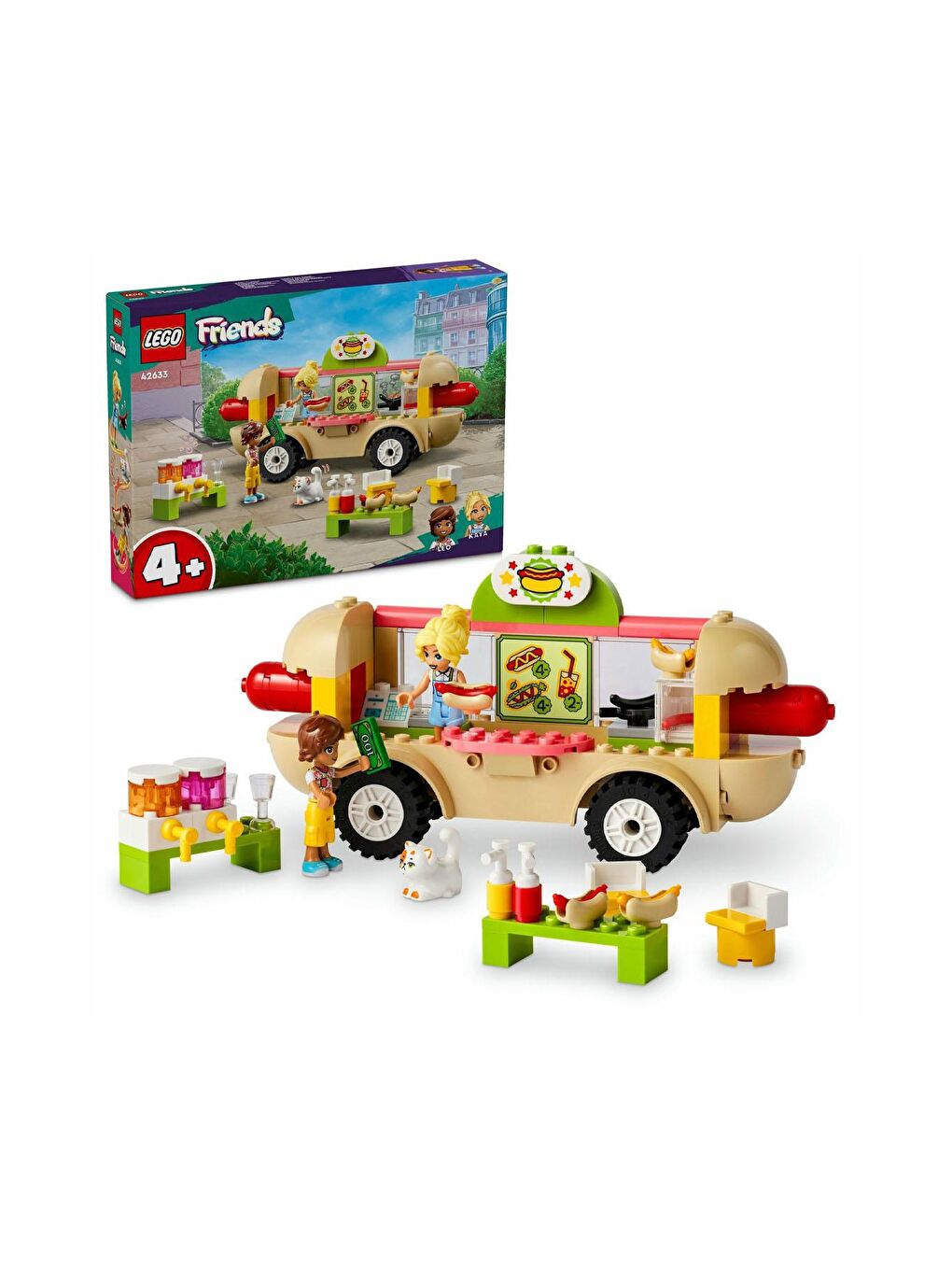 Lego Karışık Friends Sosisli Sandviç Arabası 42633